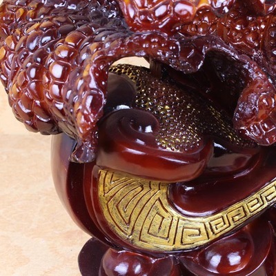 精品仿木树脂大号白菜摆件 家居招财风水的匠心之选