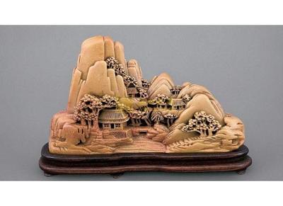 石雕工艺品 凝固的时光与艺术的永恒